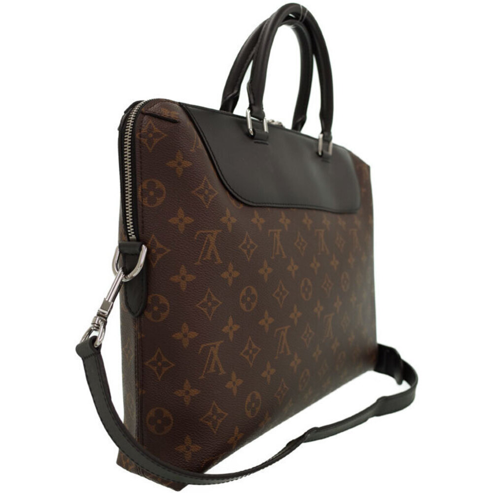 Louis Vuitton Document PDJ Monogram Macassar Porte NM Business Jour Bag